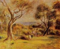 Renoir, Pierre Auguste - A Walk by the Sea